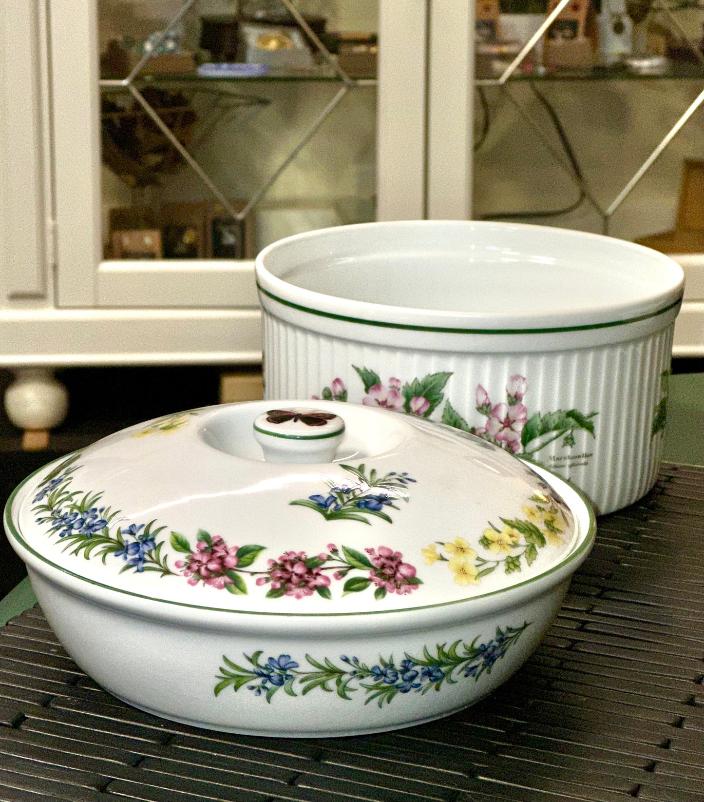 Royal Worcester “Herbs” Covered Casserole Dish