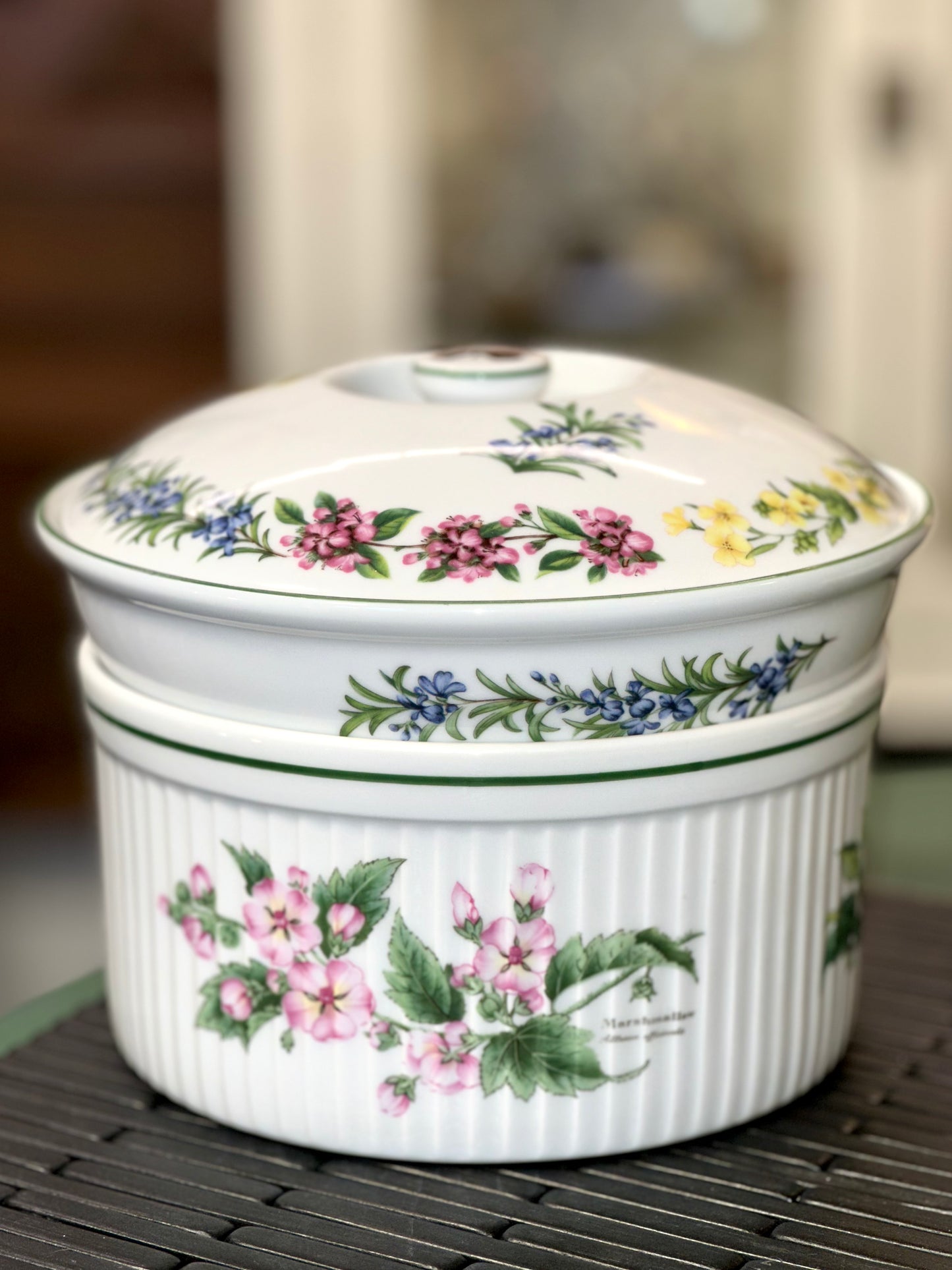 Royal Worcester “Herbs” Covered Casserole Dish