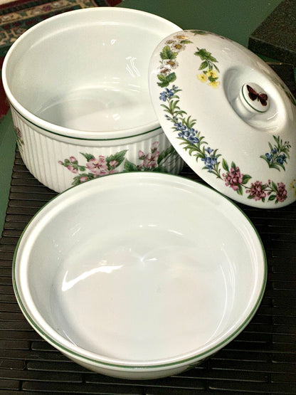 Royal Worcester “Herbs” Covered Casserole Dish