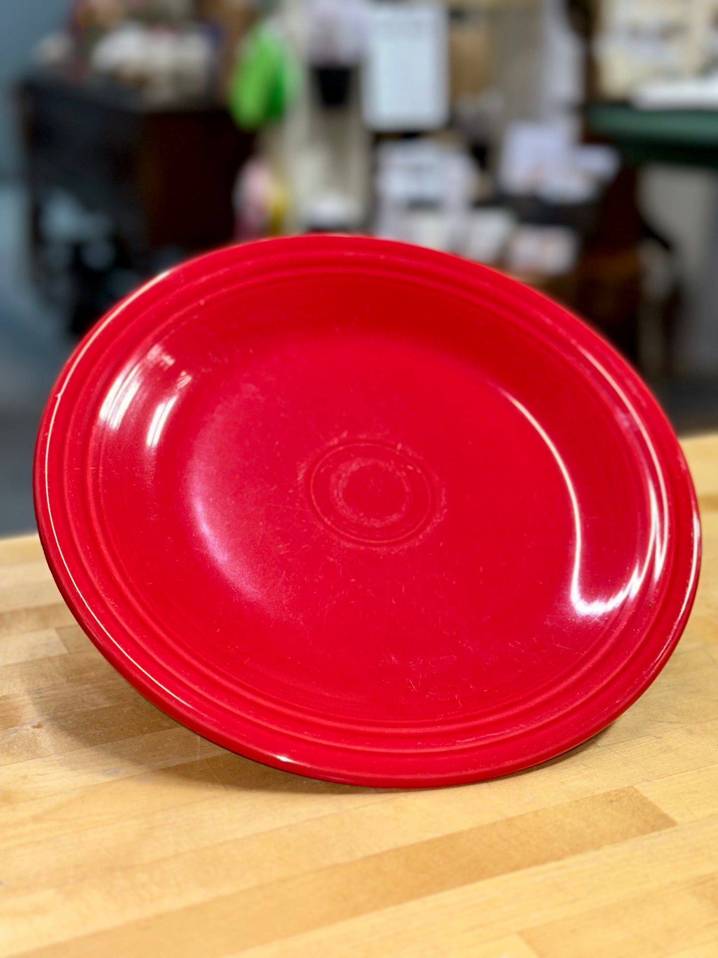 Vintage Multicolor Fiesta-Style Ceramic Plates & Bowls