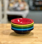 Vintage Multicolor Fiesta-Style Ceramic Plates & Bowls