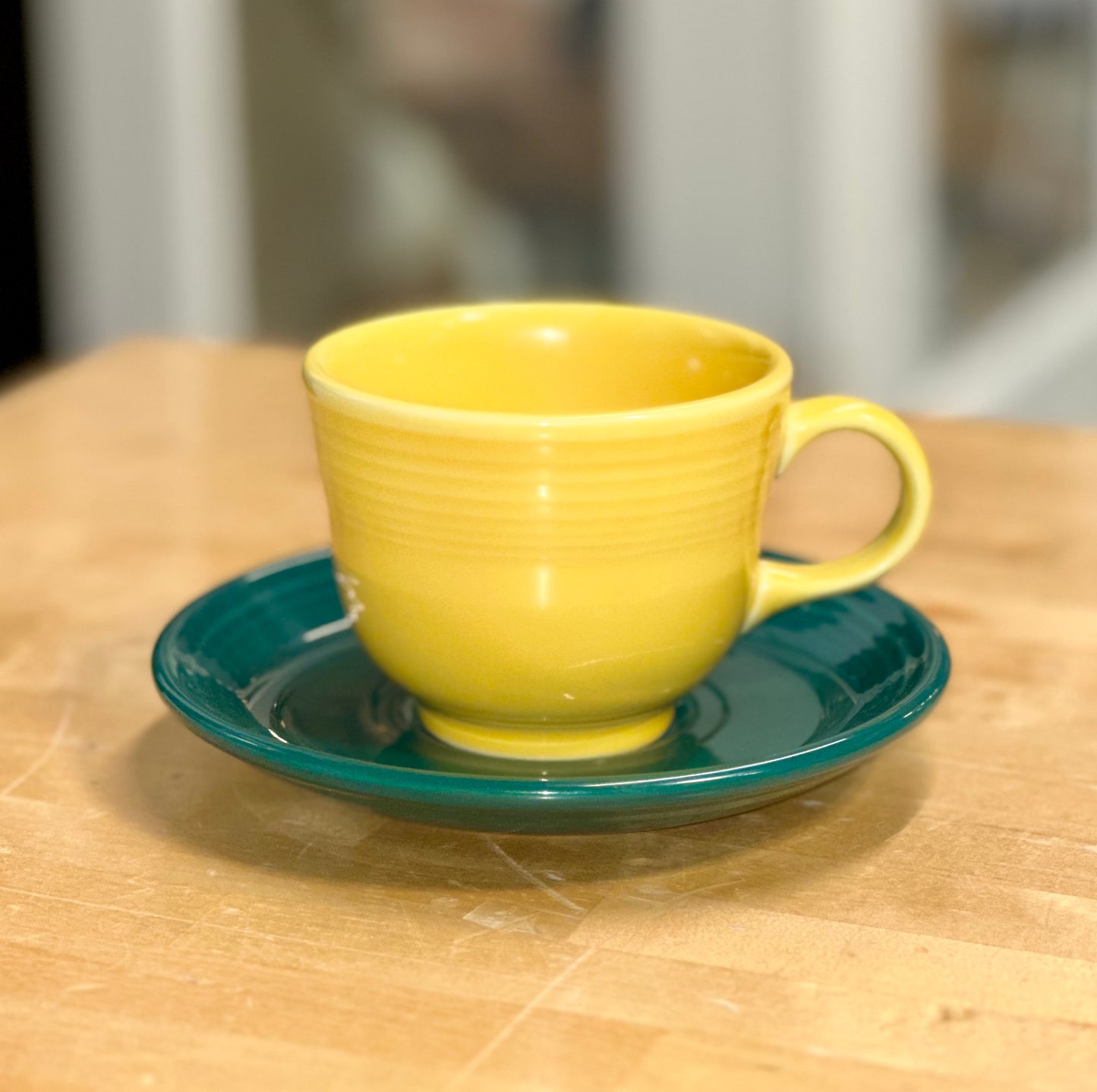 Vintage Multicolor Fiesta-Style Ceramic Plates & Bowls