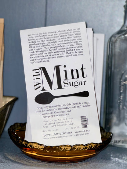 Wild Mint Sugar - Mountain Crafted