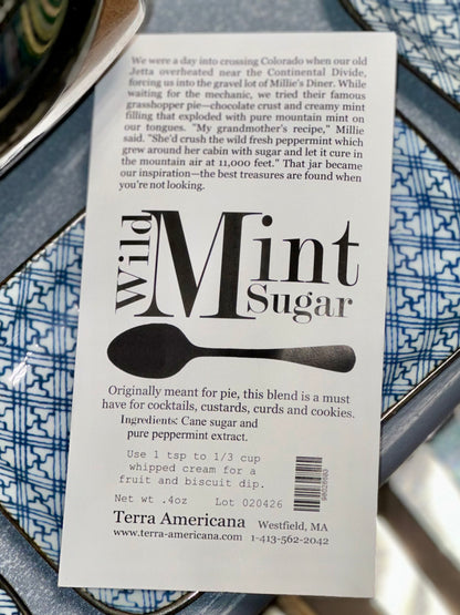 Wild Mint Sugar - Mountain Crafted