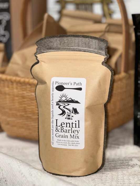 Grains and Beans - Pioneers Path Lentil and Barley Mix