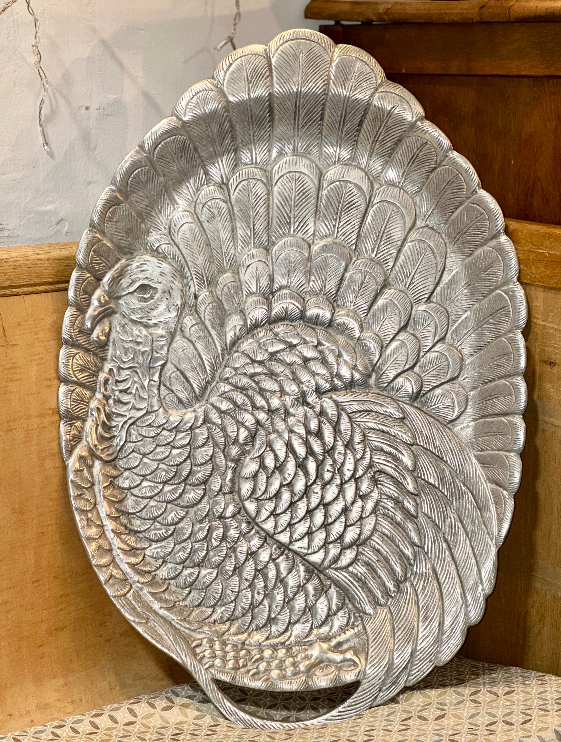 Vintage Arthur Court turkey serving platter