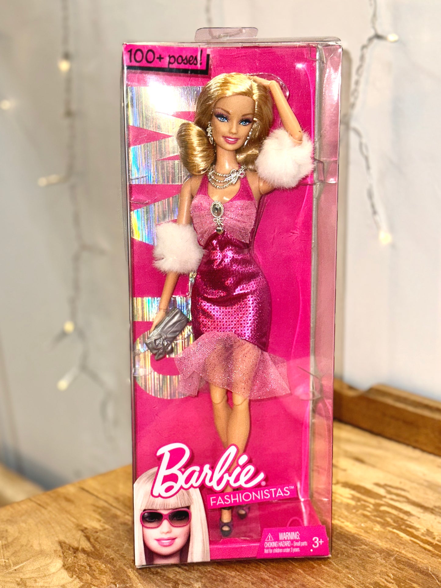 Vintage Barbie Fashionistas Glam Doll in original packaging