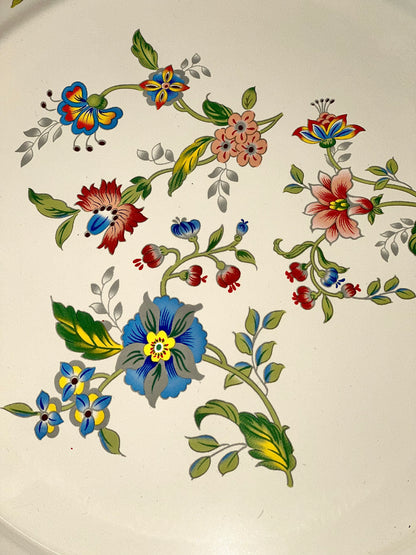 Floral enamelware