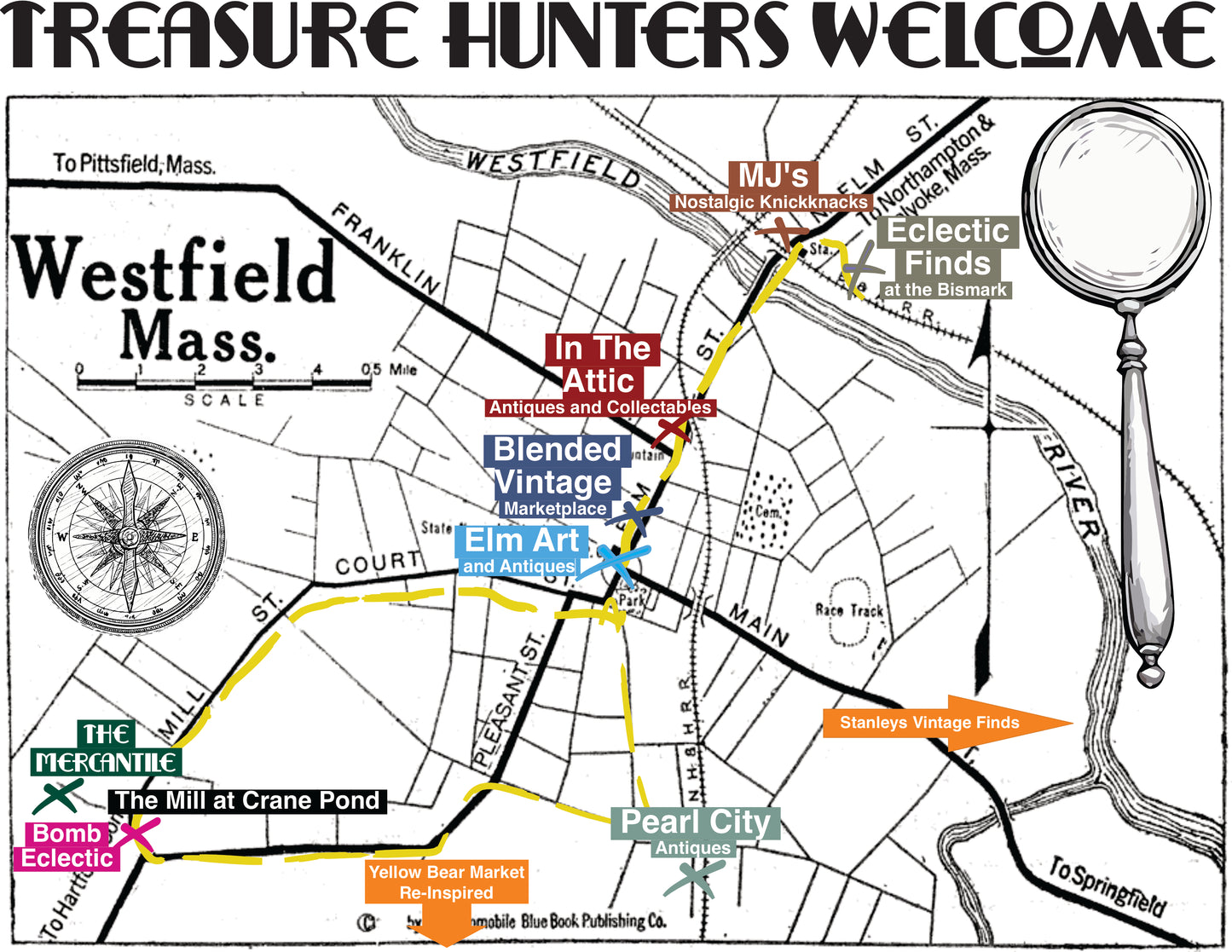 Treasure Map of Westfield