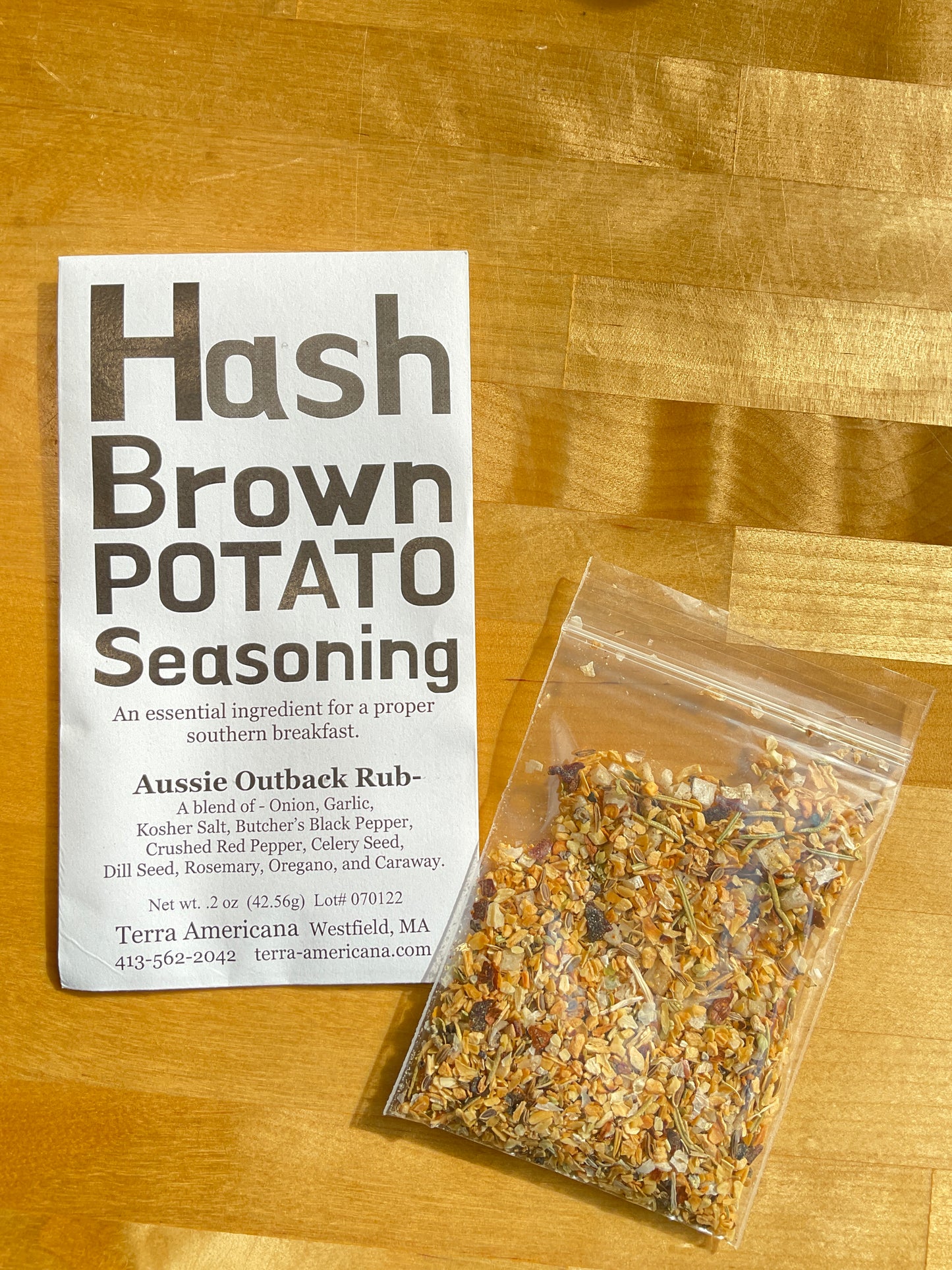 Hash Brown Potatoes Seasoning