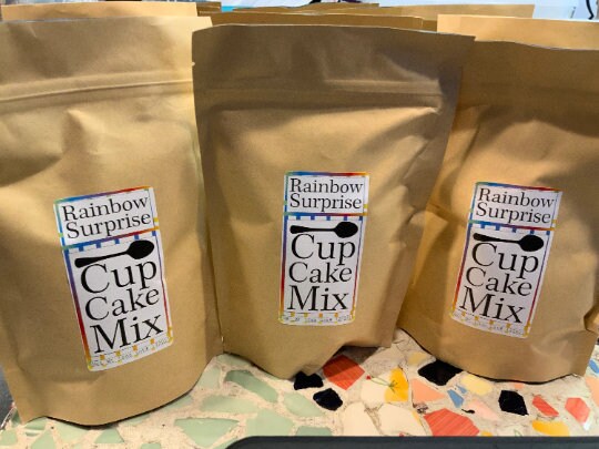 Cupcake Mixes - Chocolate, Vanilla, Spice, Rainbow, GF Chocolate