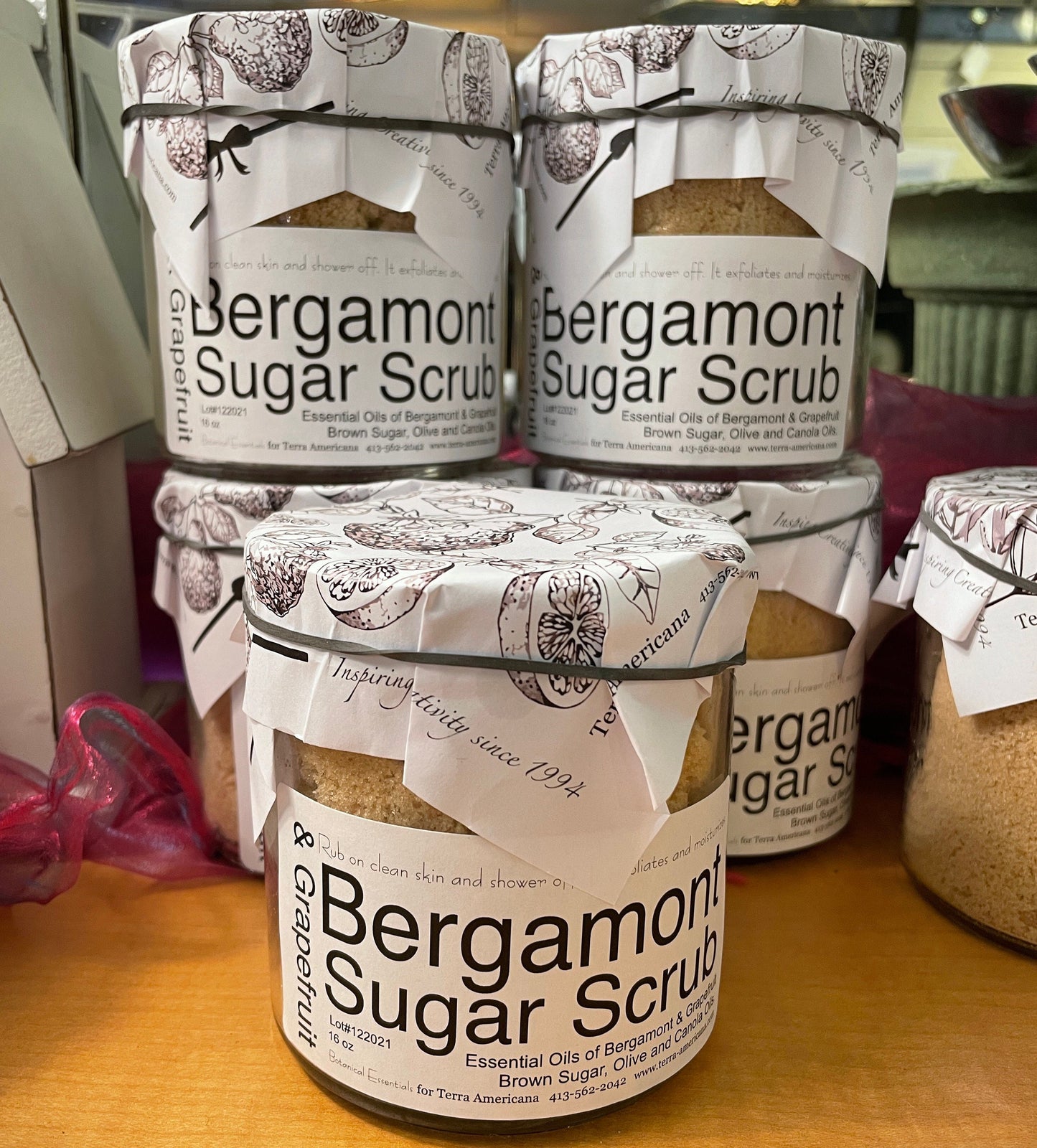 Scented Sugar Scrubs