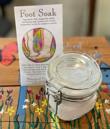 Foot Soak In Jars & Sample Sizes