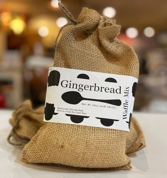 Gourmet Gingerbread & Sweet Milk Waffle Mix: Artisanal Breakfast Delight
