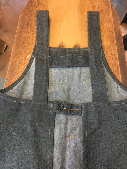 Child's Jean Apron