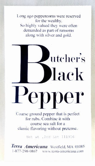 Butcher's Black Pepper