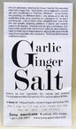 Garlic Ginger Salt