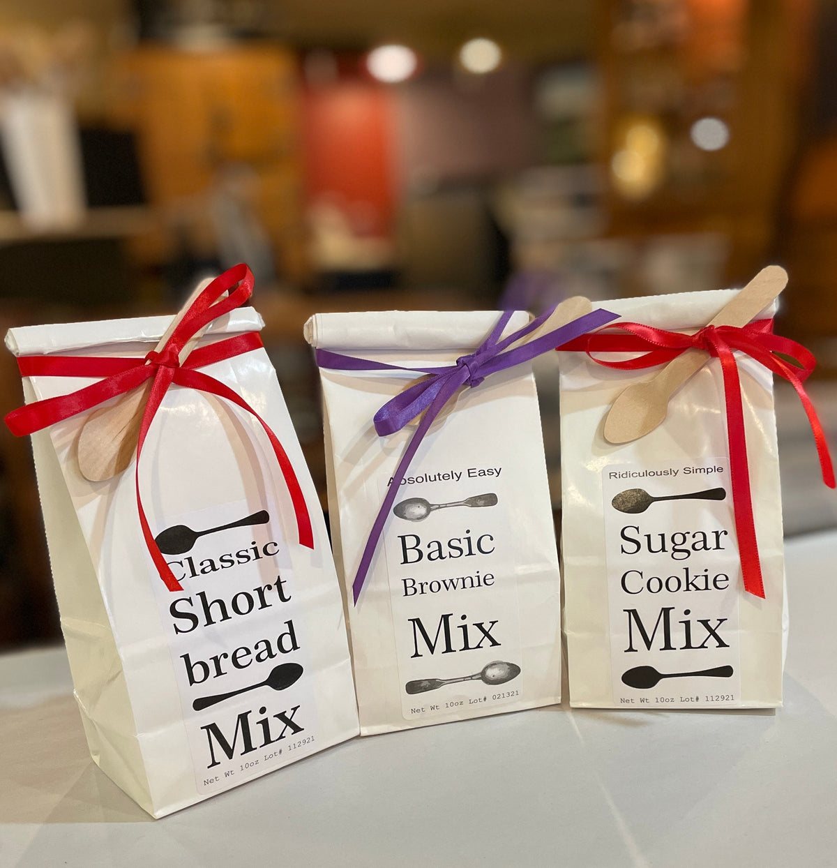 Shortbread Mix Package Classic Brownie & Cookie Mixes - Brownie, Sugar Cookie, Shortbread ...