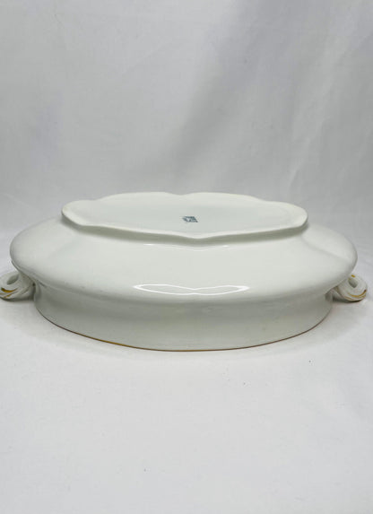 Vintage HR Wyllie Oval Covered Vegetable Serving Dish