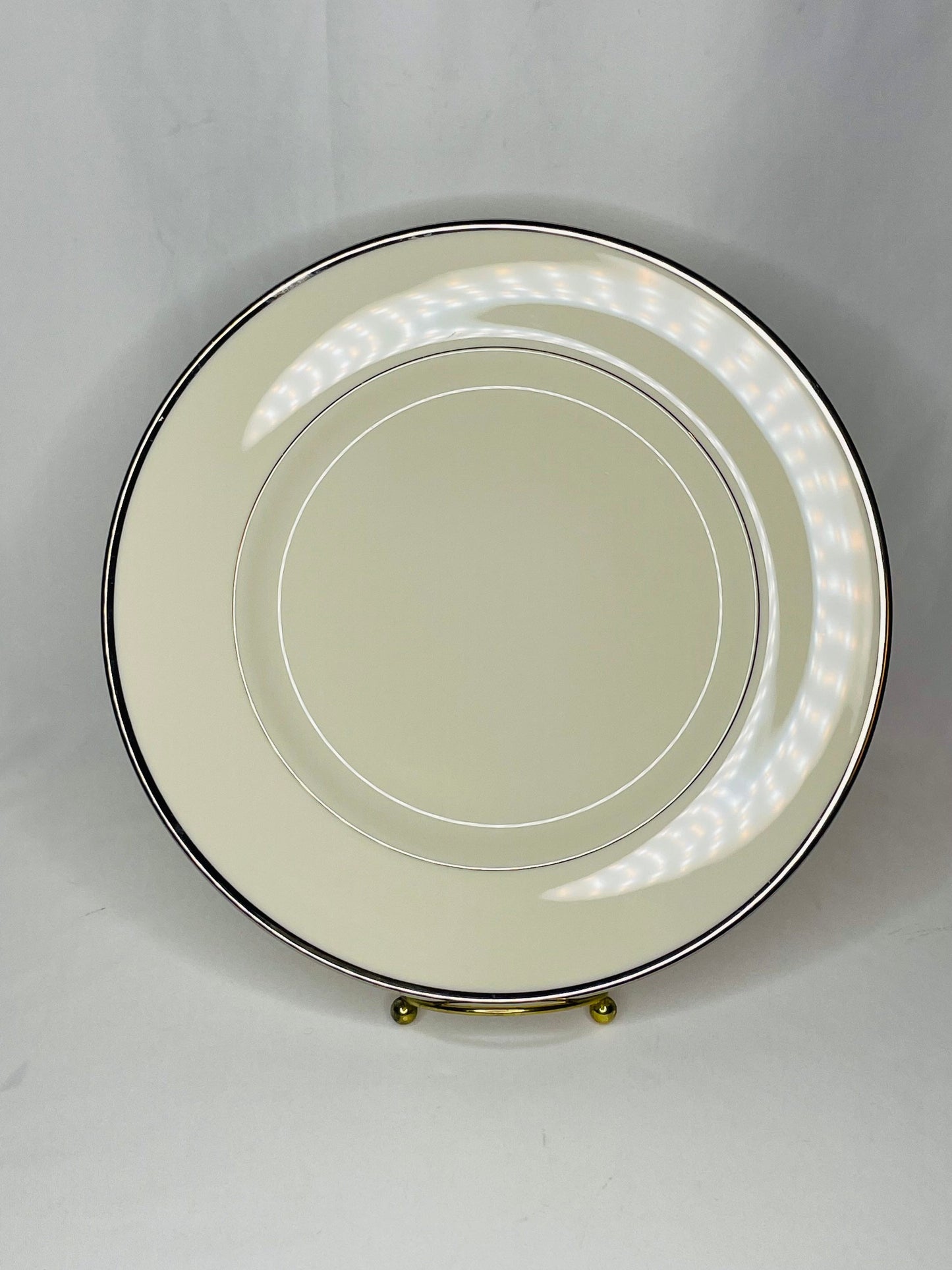 VINTAGE SILVER/PLATINUM RIMMED PICKARD SHEFFIELD CHINA