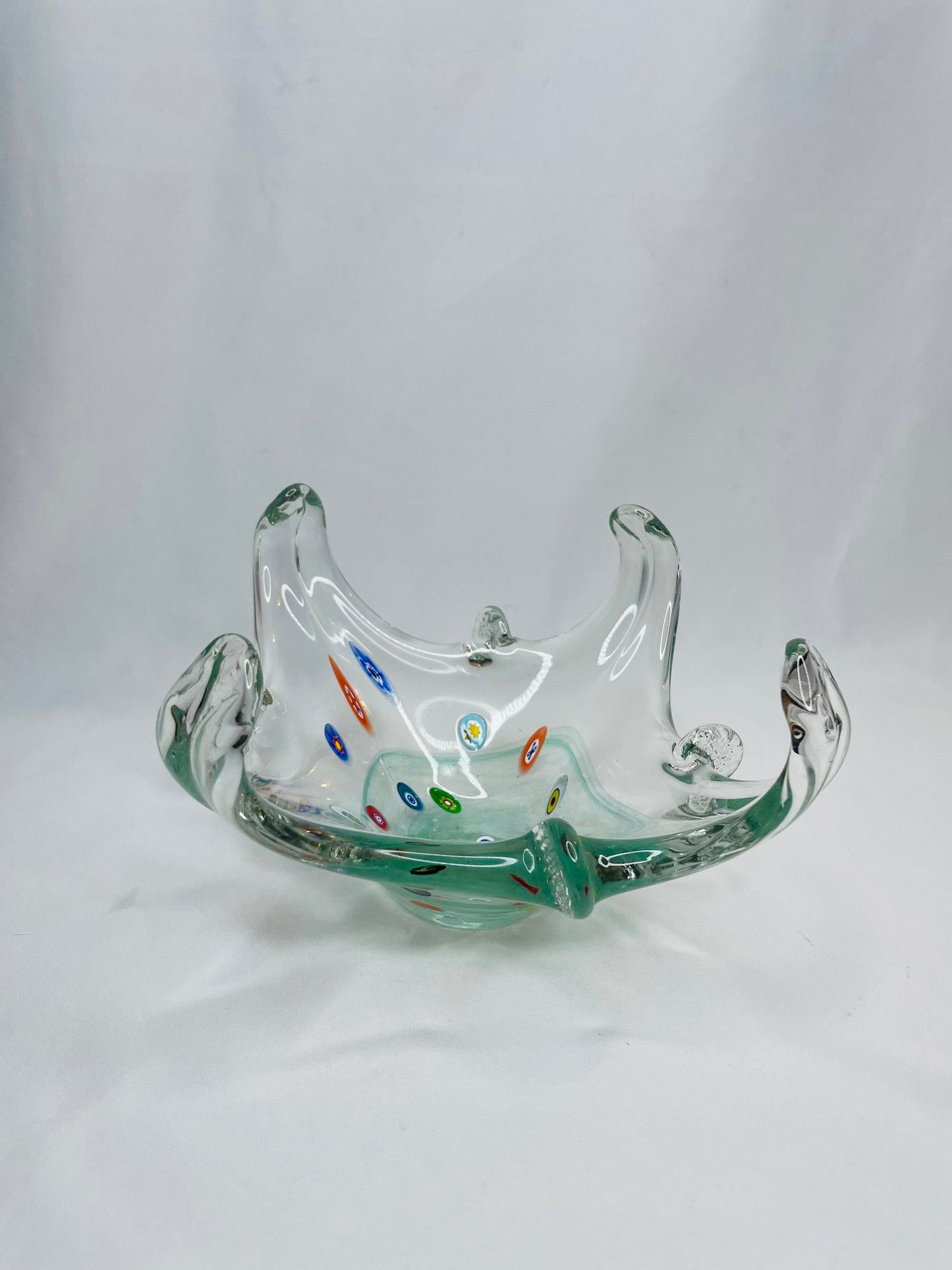 Murano Blown Glass Starfish Candy Dish