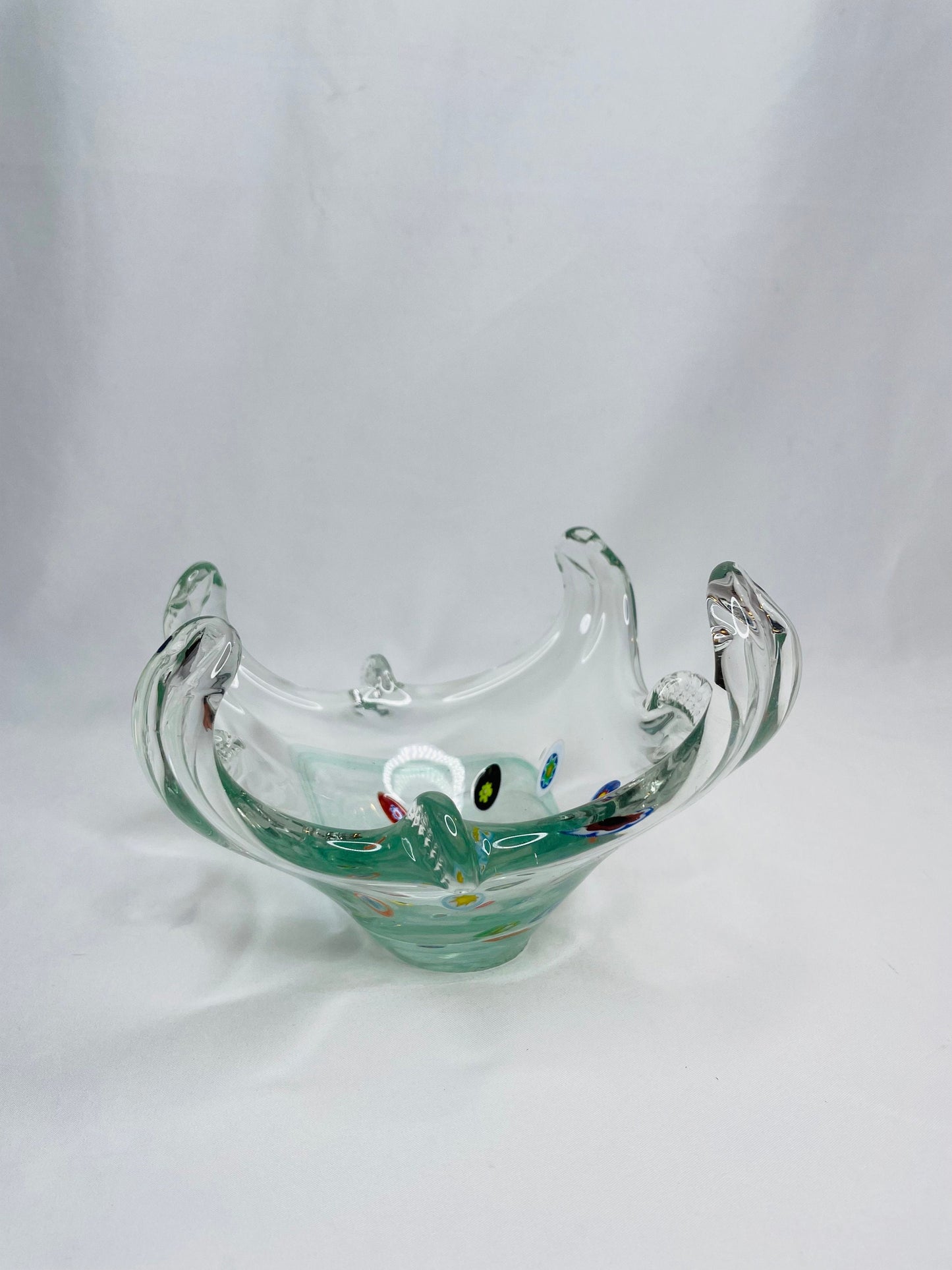 Murano Blown Glass Starfish Candy Dish