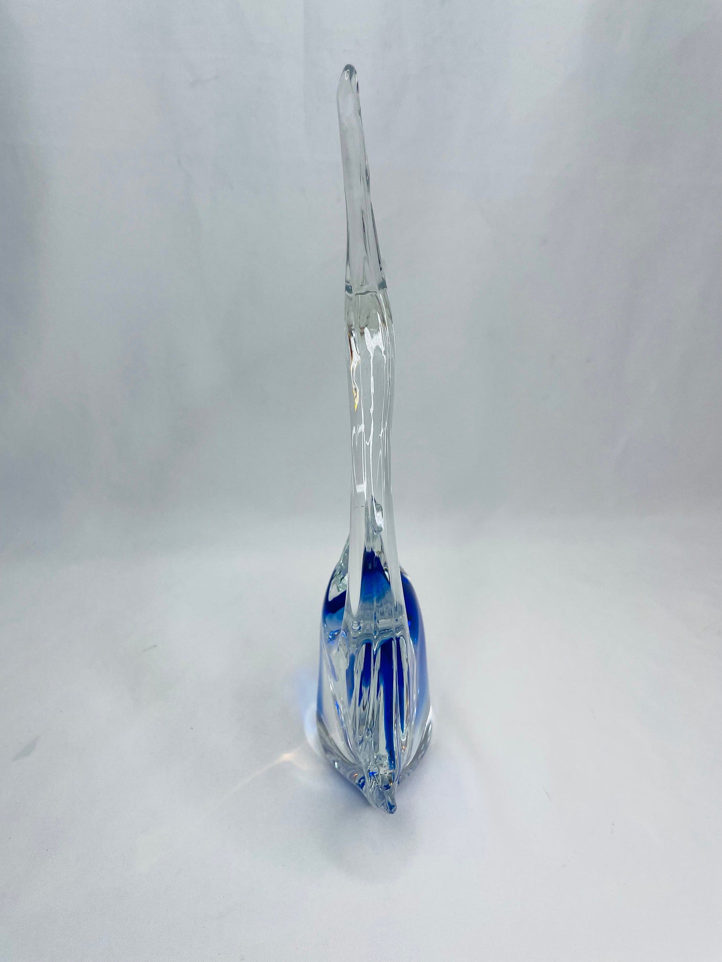 Murano Blown Glass Blue Fish