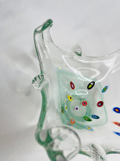 Murano Blown Glass Starfish Candy Dish