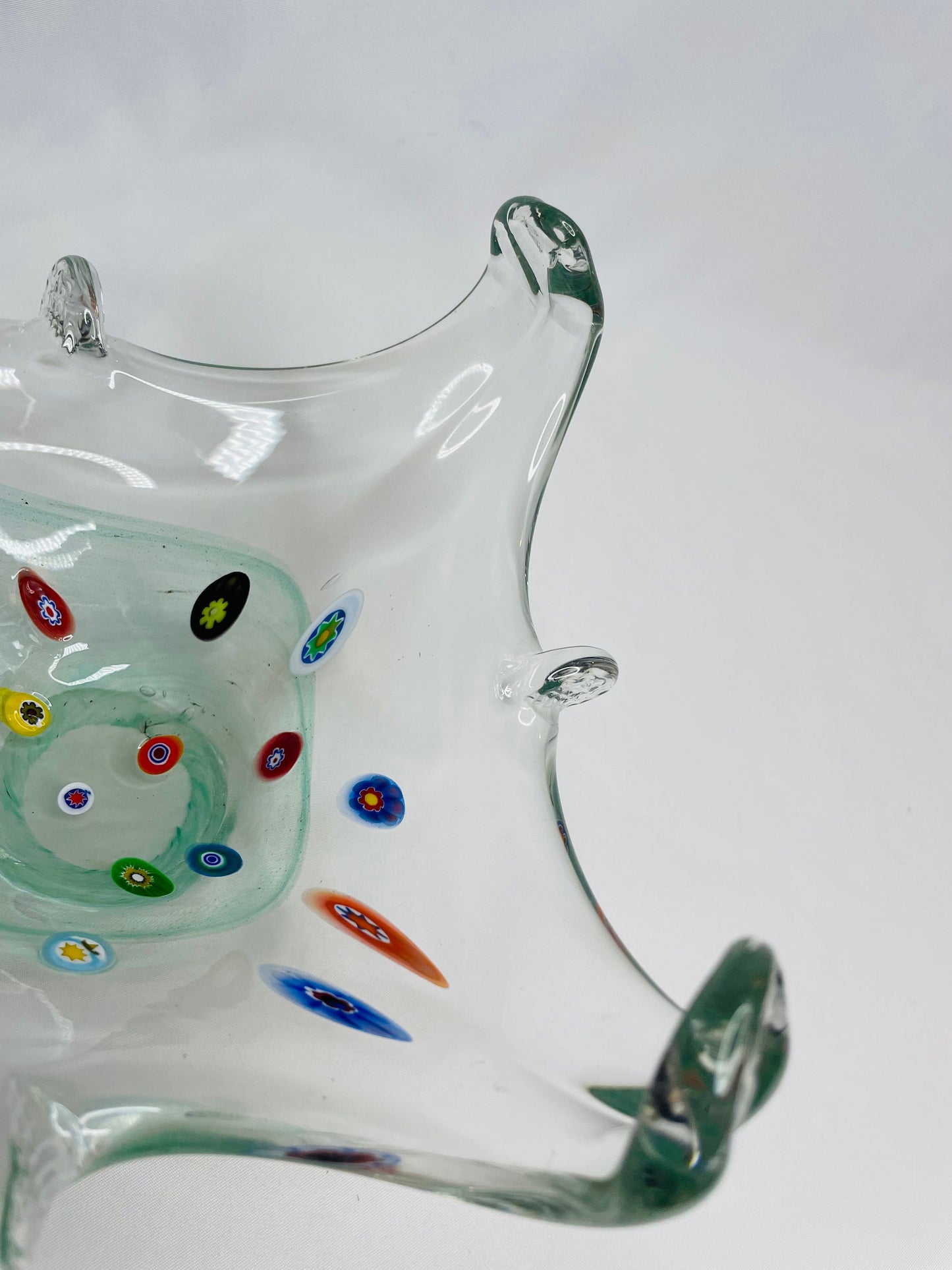 Murano Blown Glass Starfish Candy Dish