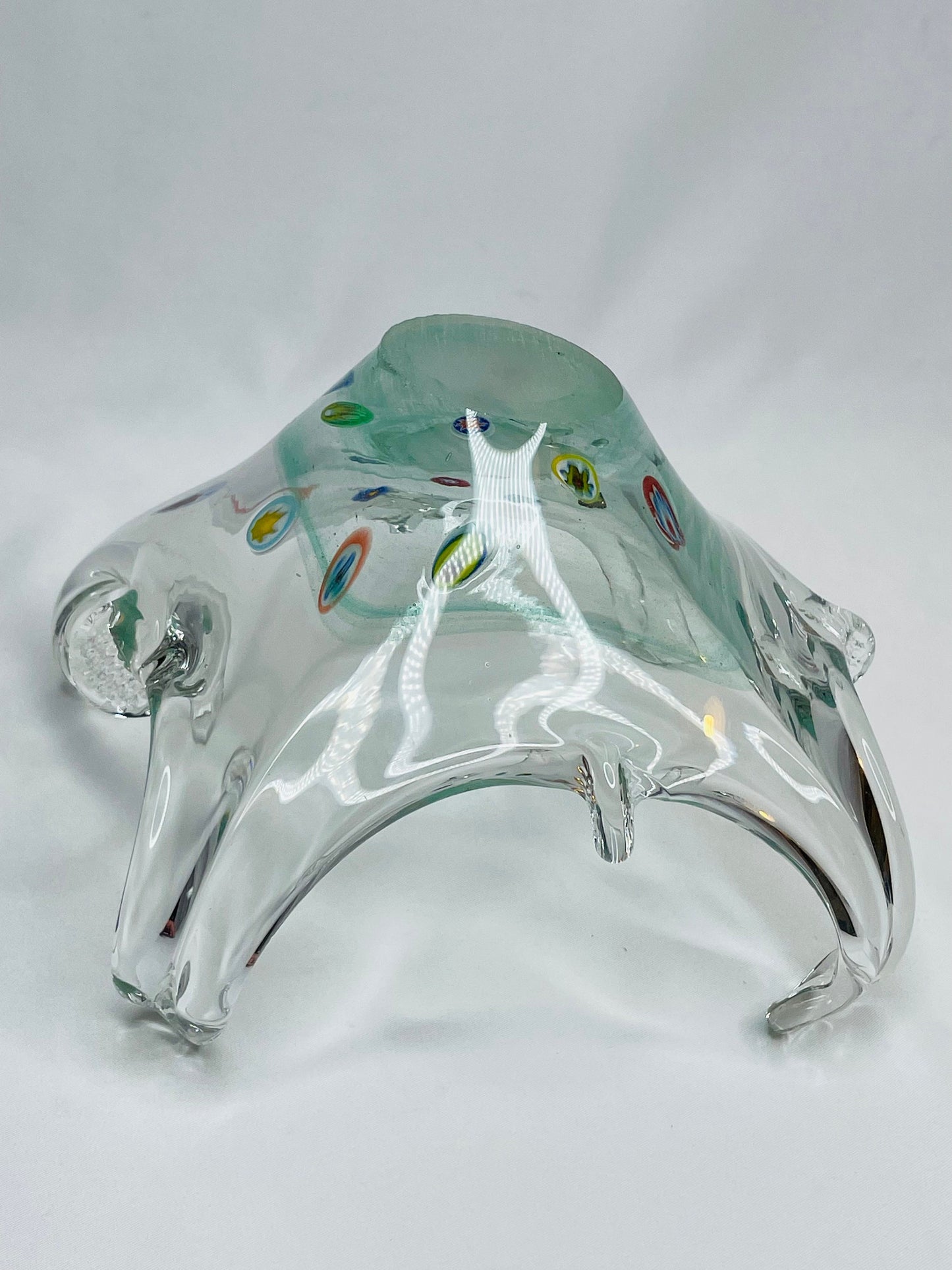 Murano Blown Glass Starfish Candy Dish