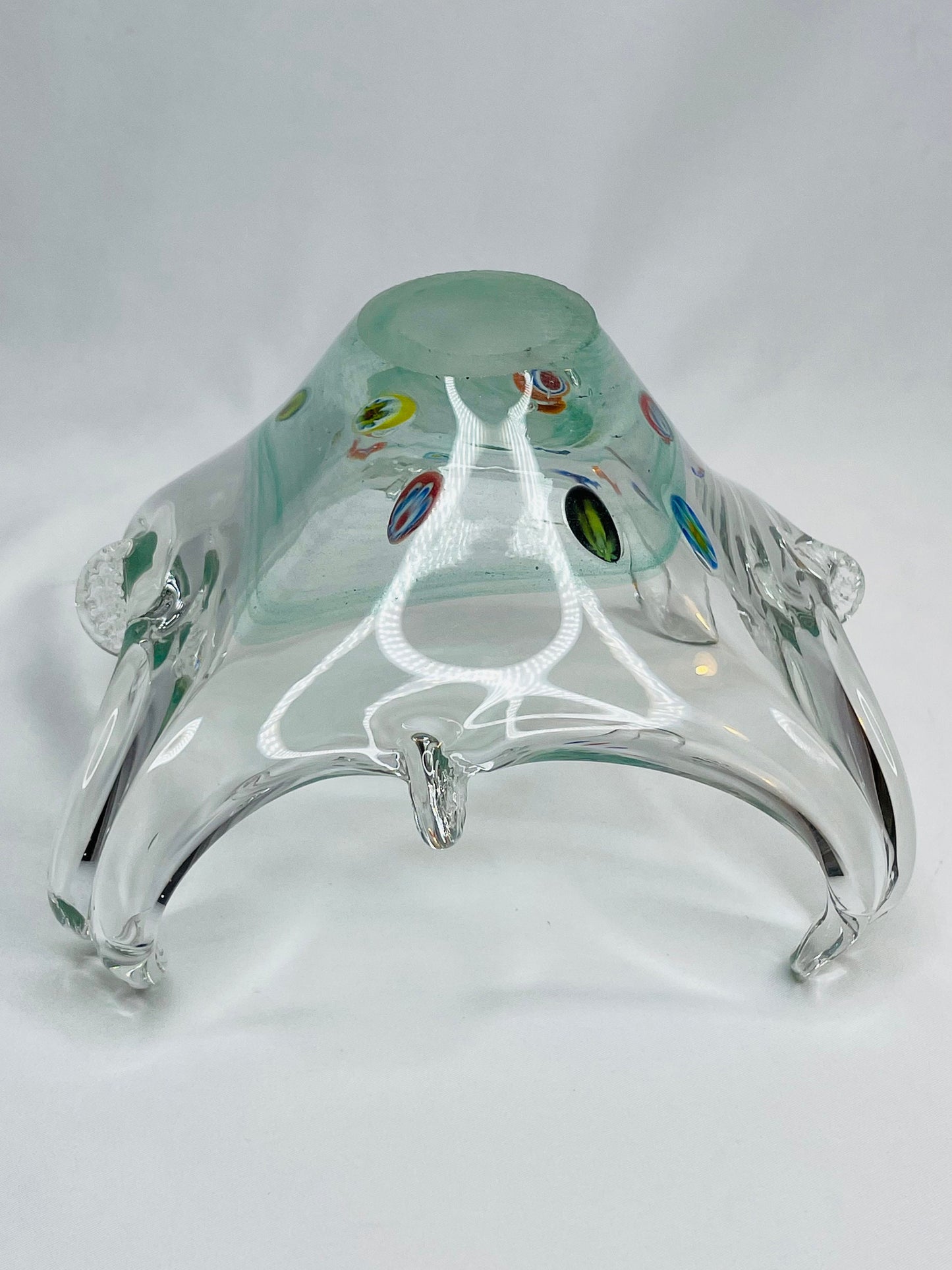 Murano Blown Glass Starfish Candy Dish