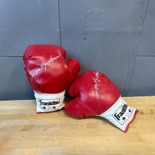 Vintage Youth Franklin Sugar Ray Leonard Boxing Gloves