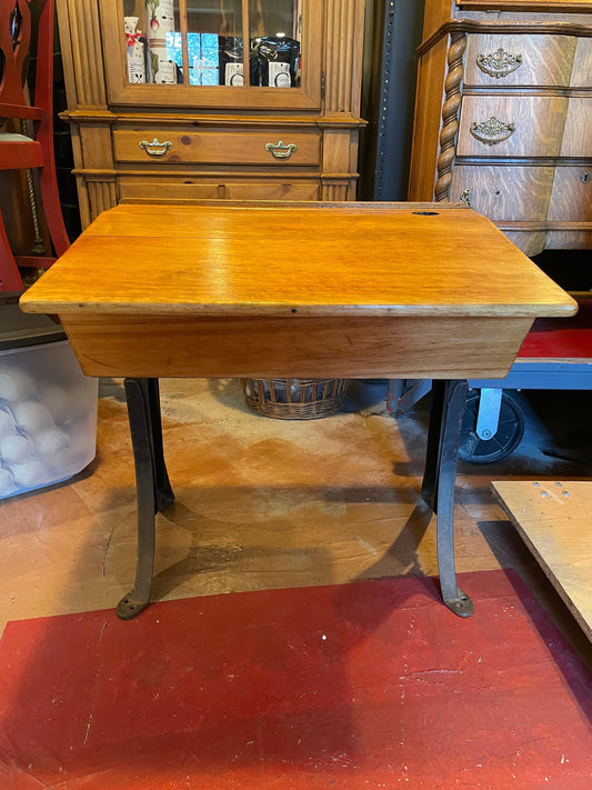 Old-Time School Desks