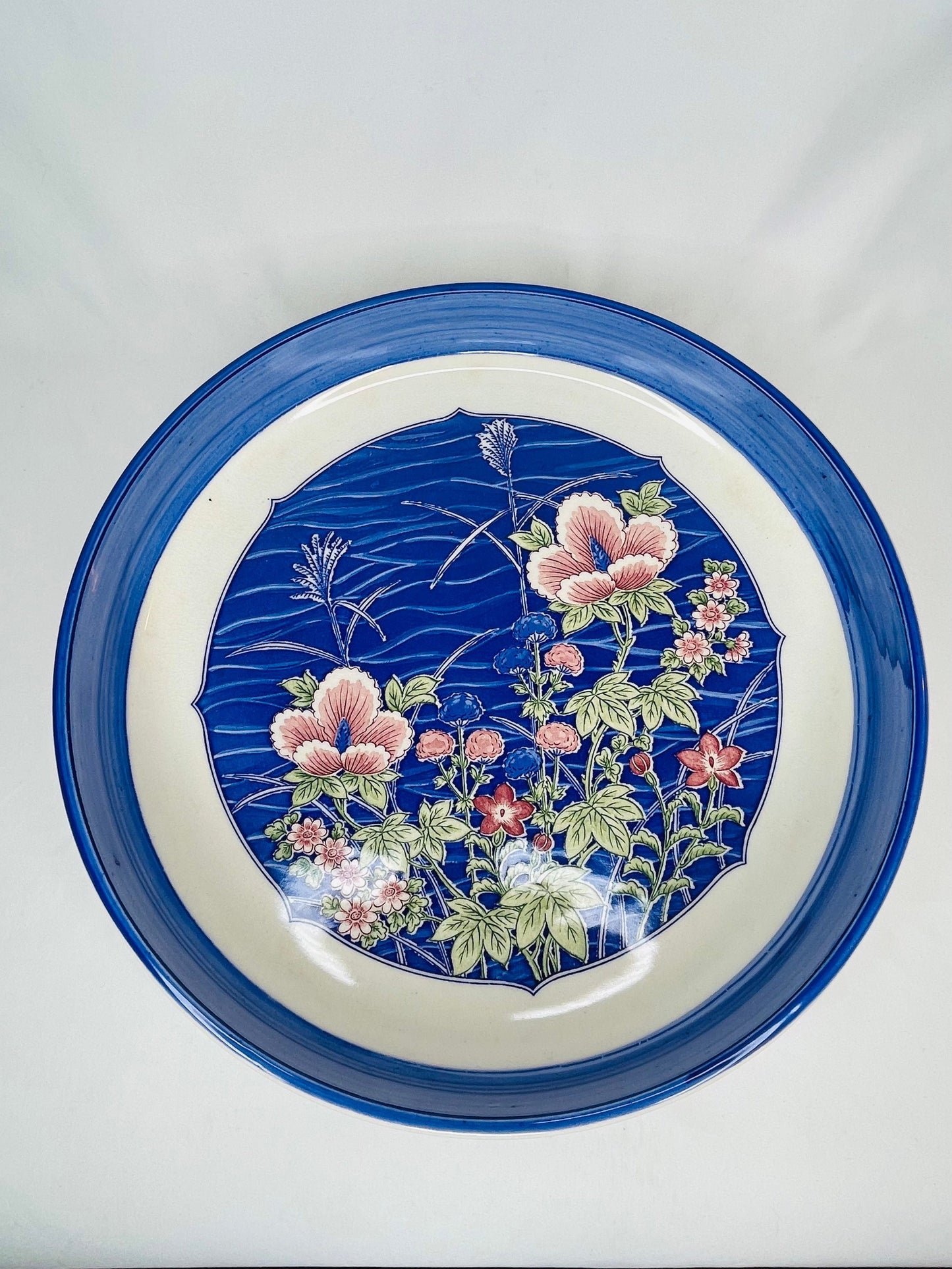 Vintage Serving Bowl/Dish With Floral Design