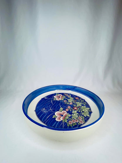 Vintage Serving Bowl/Dish With Floral Design