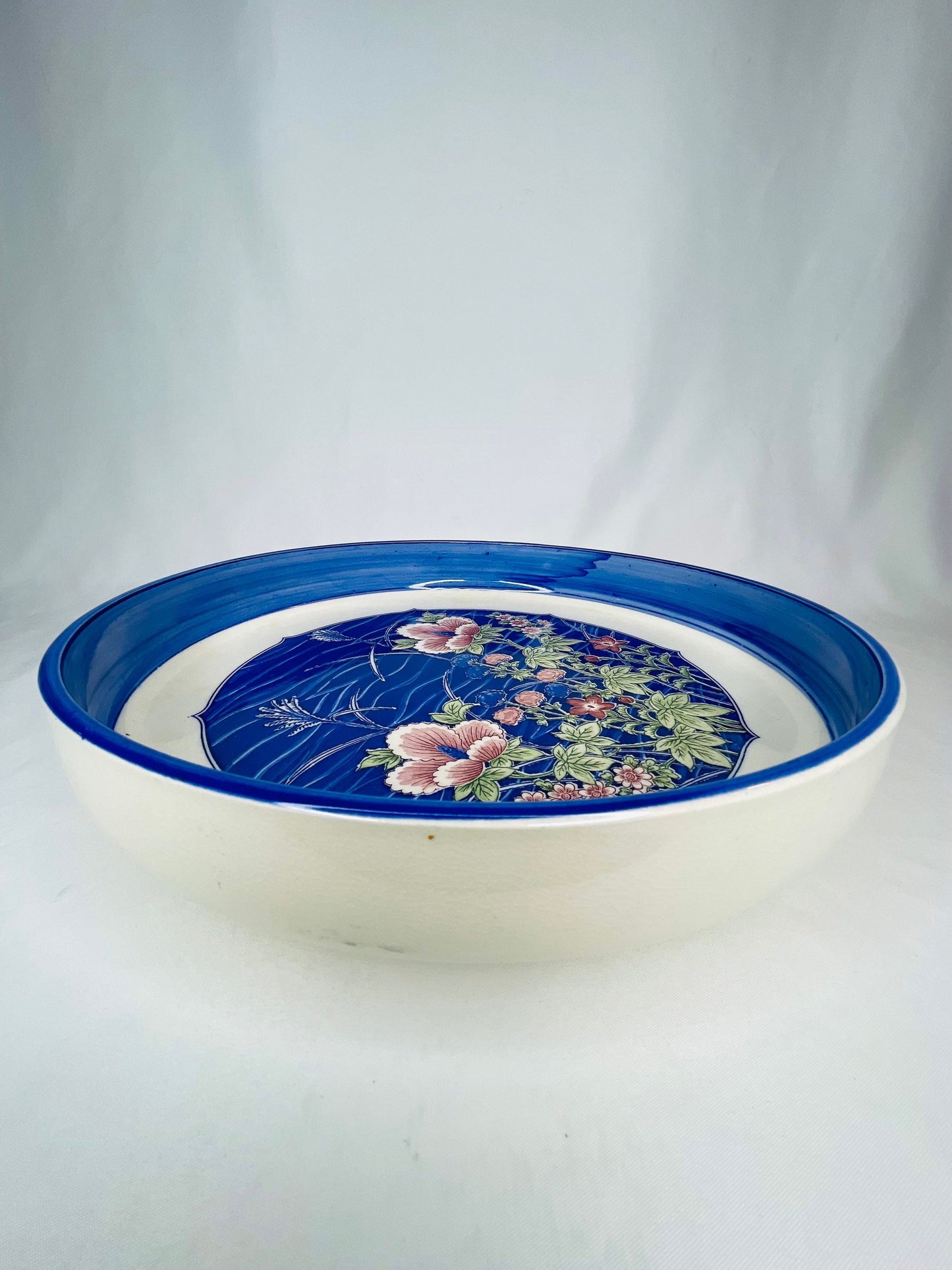 Vintage Serving Bowl/Dish With Floral Design