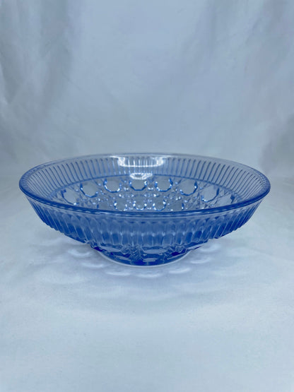 Vintage Blue Opaque Glass Bowl/Candy Dish