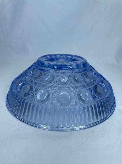 Vintage Blue Opaque Glass Bowl/Candy Dish