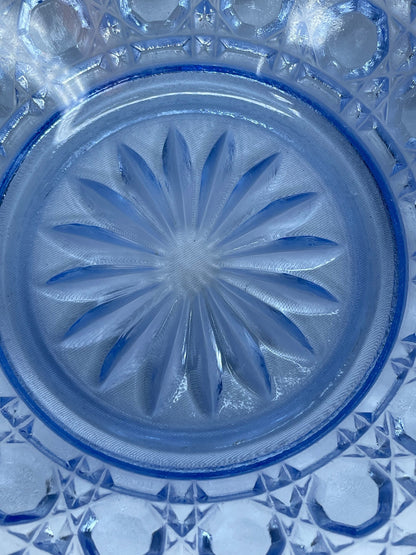 Vintage Blue Opaque Glass Bowl/Candy Dish