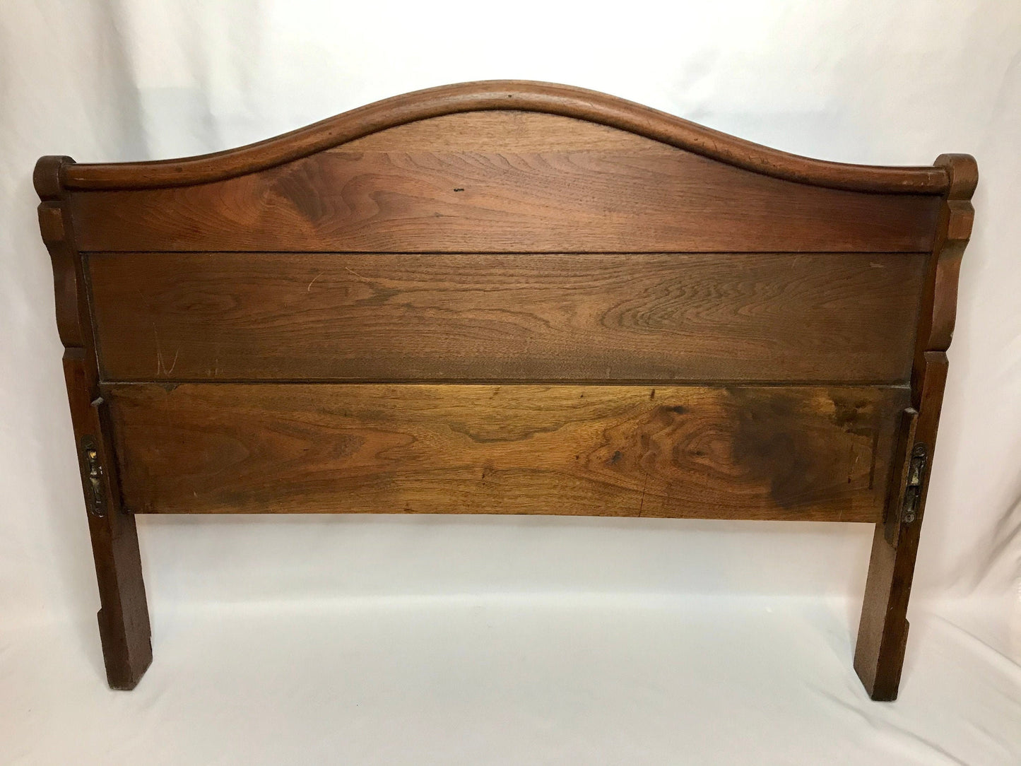 Treasured Victorian Dark Wooden Twin Bed Frame