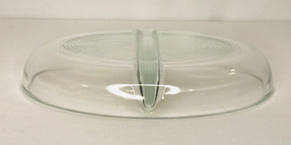 Vintage glass divided nut/relish/condiment/candy dish