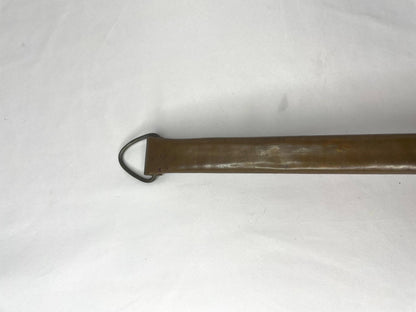 Vintage hand-forged large decorative copper ladle