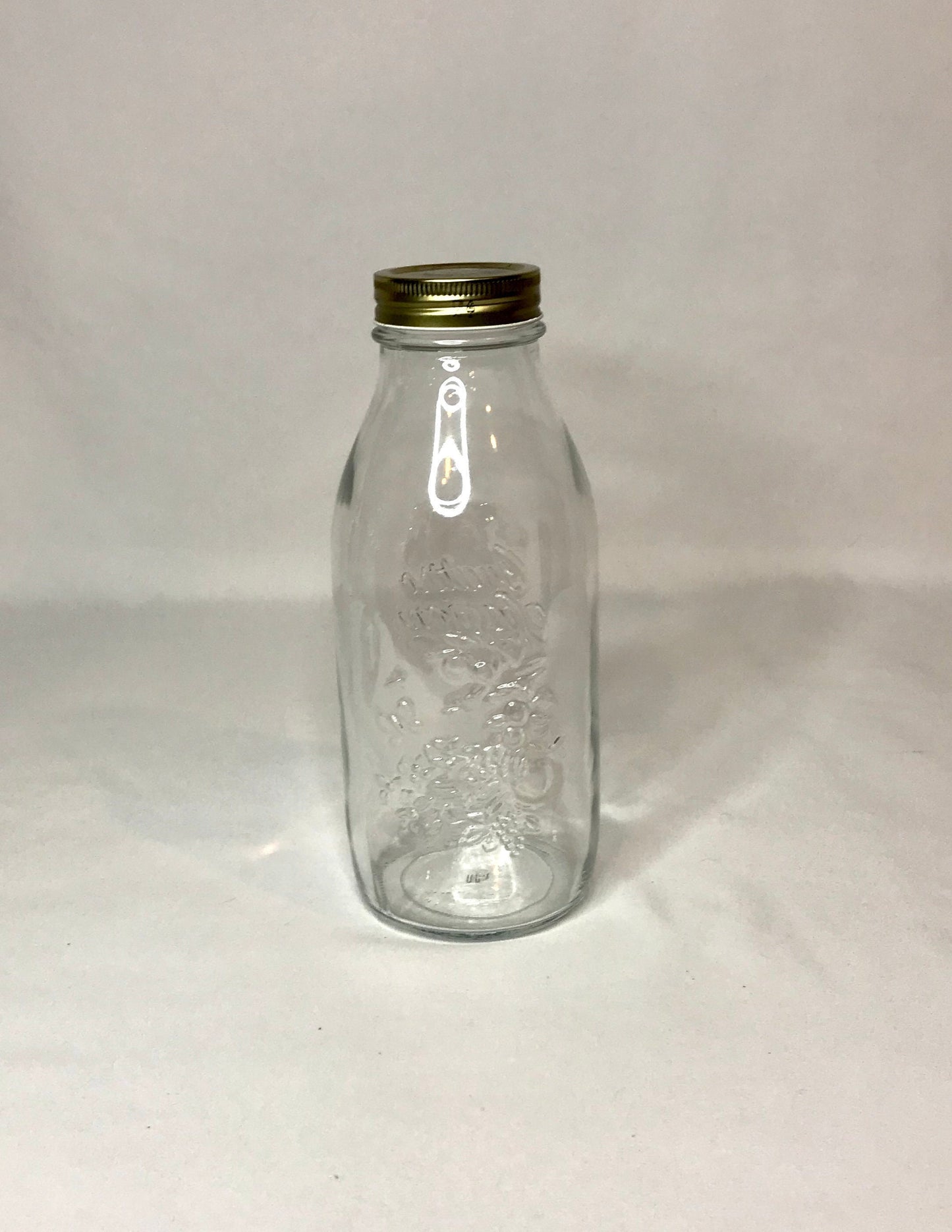 Vintage bormioli rocco quattro stagioni storage/canning bottle - 1l - 33.75 oz