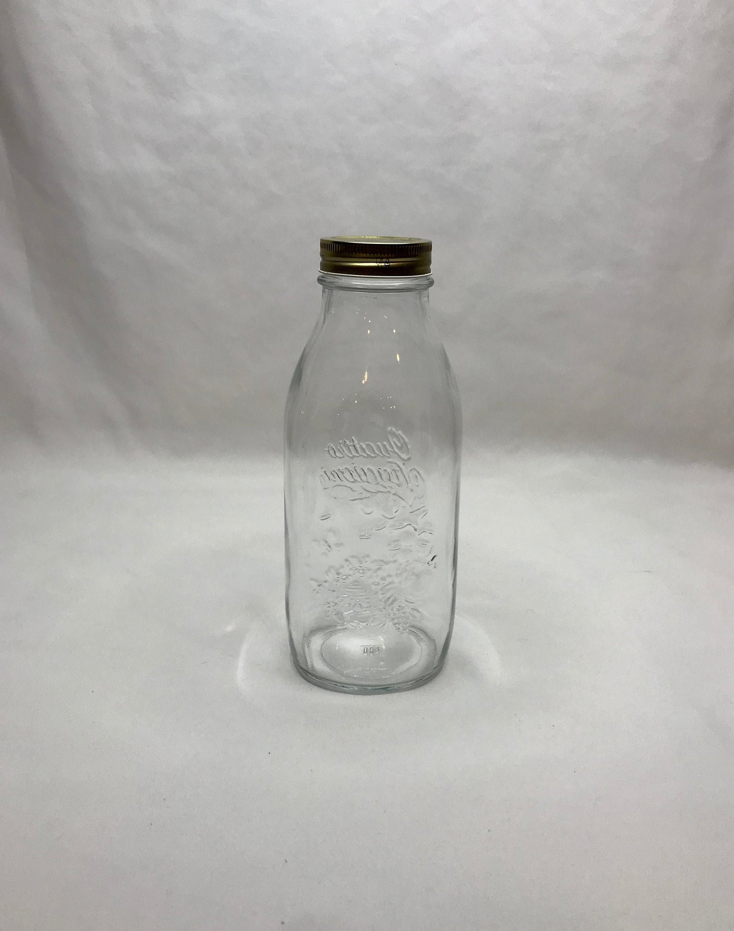 Vintage bormioli rocco quattro stagioni storage/canning bottle - 1l - 33.75 oz