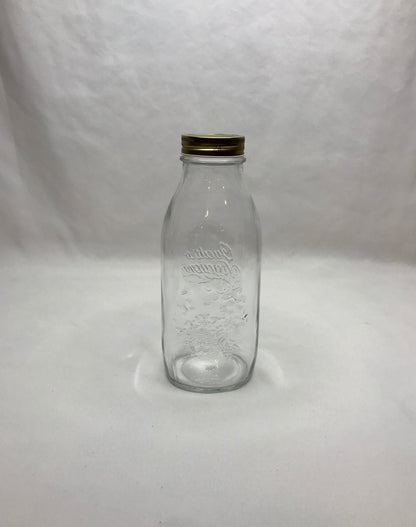 Vintage bormioli rocco quattro stagioni storage/canning bottle - 1l - 33.75 oz