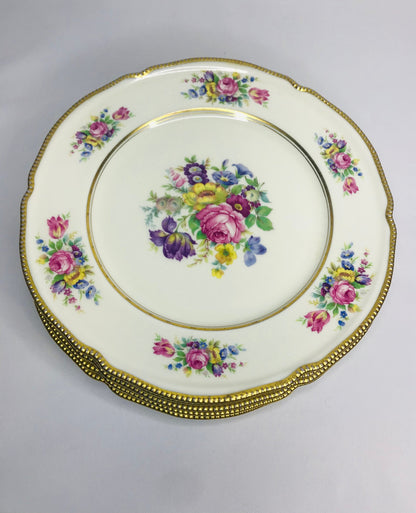 Castleton china castleton rose dinner plates set of 6