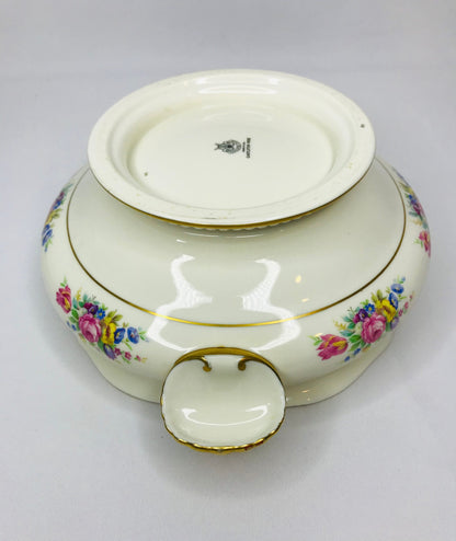 Castleton china castleton rose vegetable bowl with lid