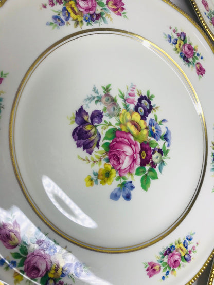 Castleton china castleton rose dinner plates set of 6