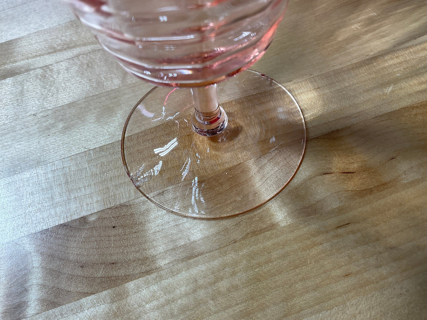 Vintage Pink Tiffin-Franciscan Stemware