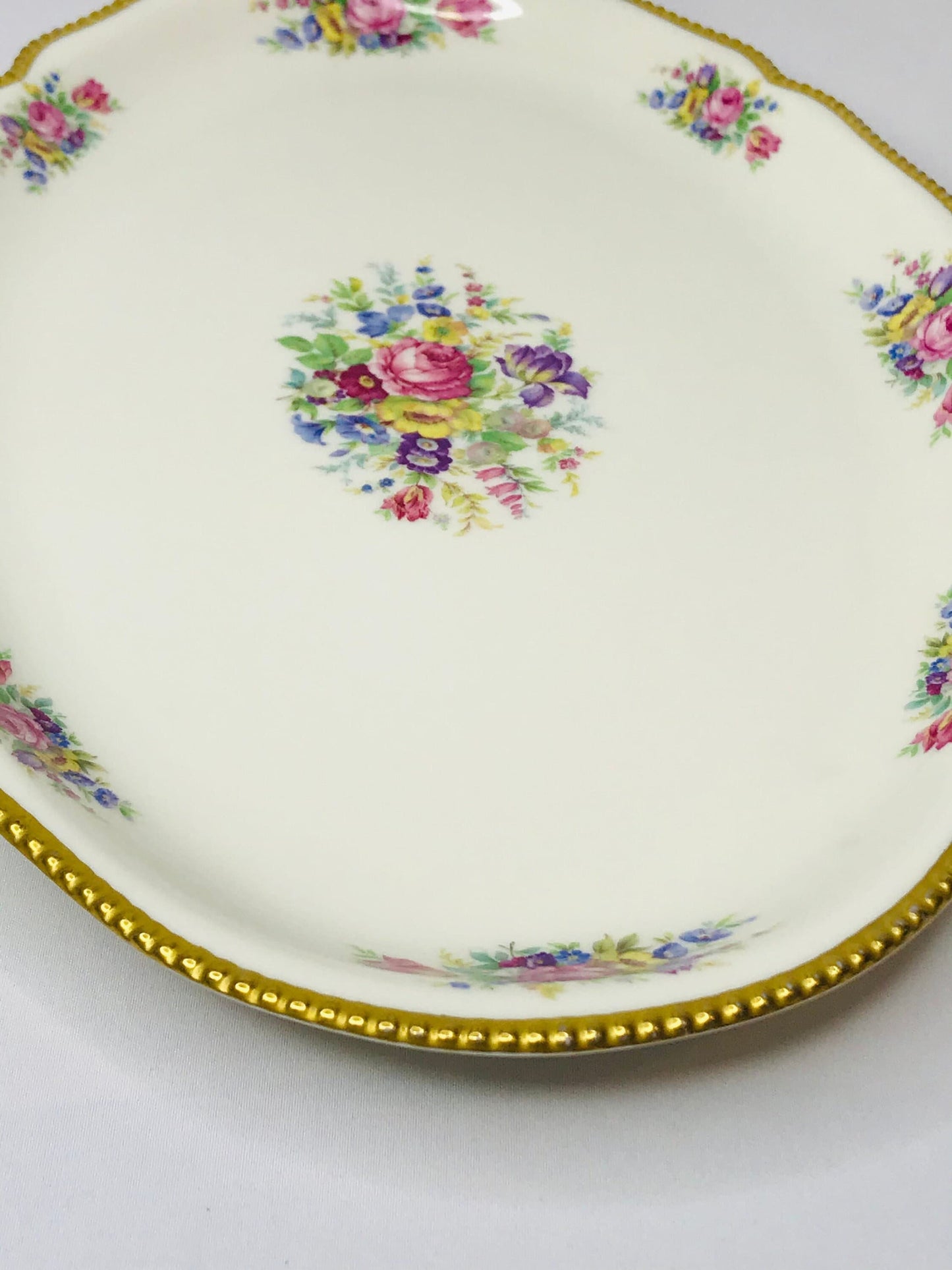 Castleton china castleton rose oval serving platter